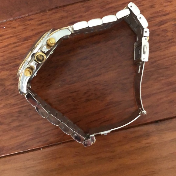 Michael Kors Two-Tone Stainless Steel Watch - Picture 3 of 4